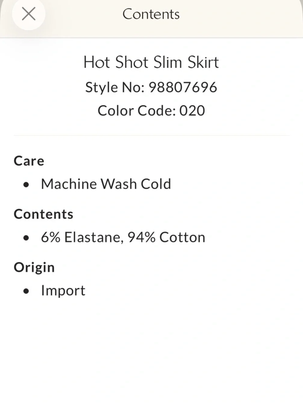 FP Movement Hot Shot Slim Skirt , brown earth, new, sz xl New item! - Picture 6 of 6